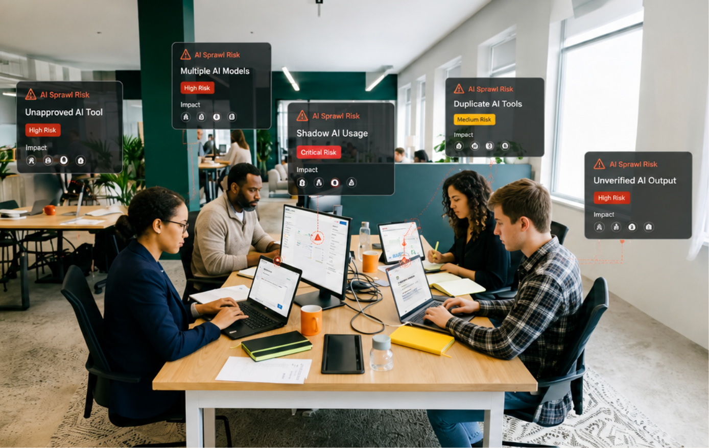 Shadow AI and AI Sprawl: The Growing Threat Hiding Inside Modern Organizations