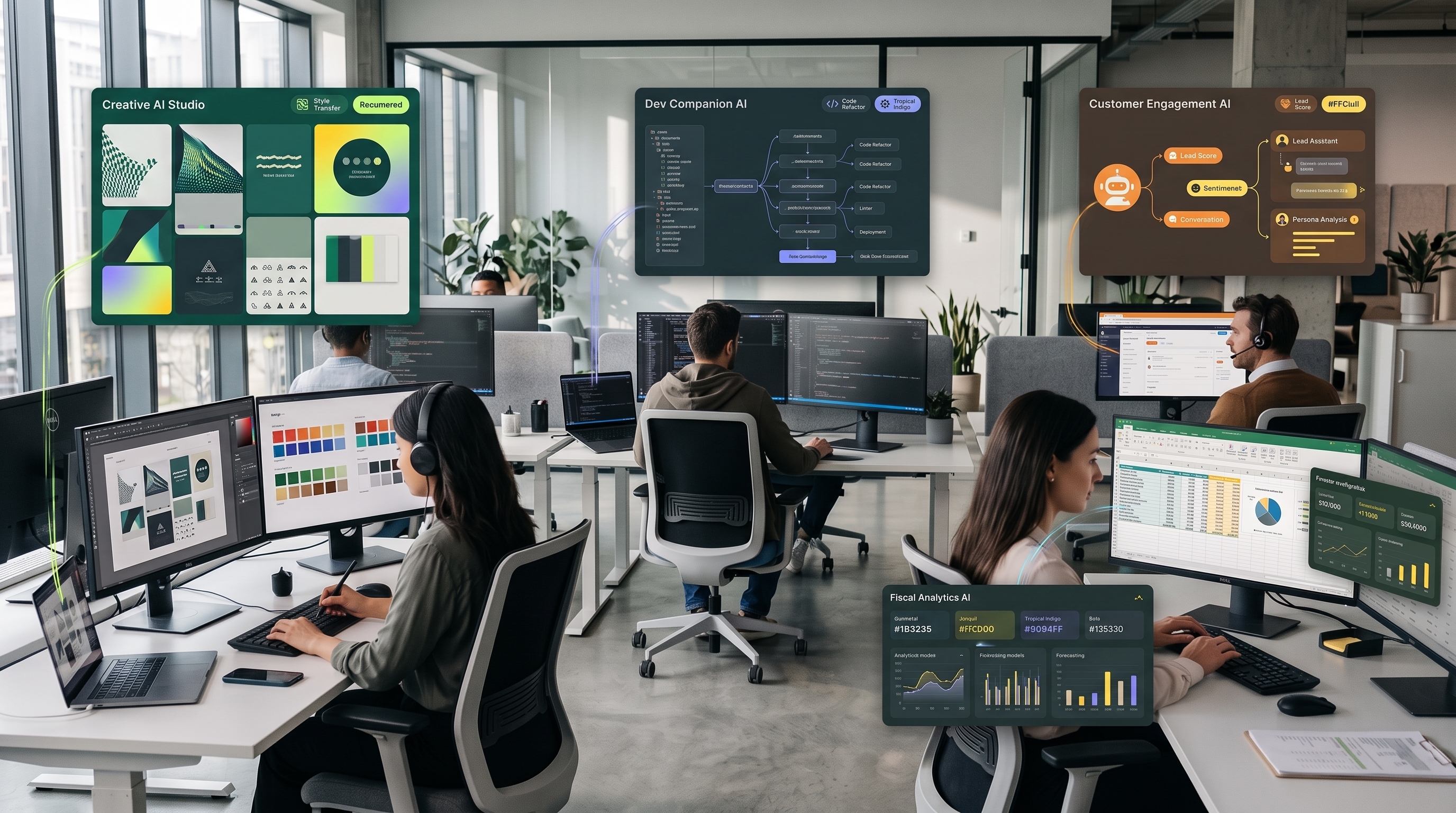 AI operating across teams